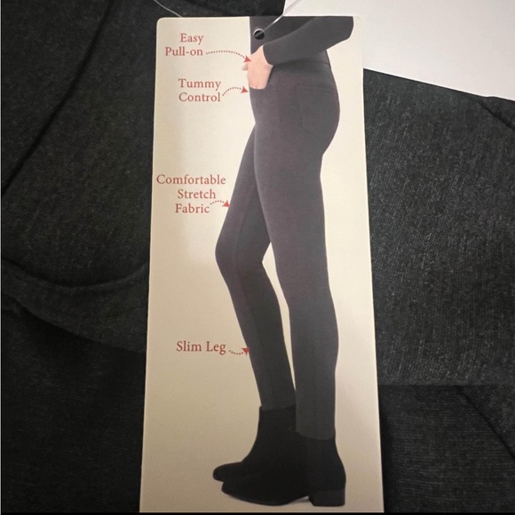 S. C. & Co. (2 pairs) of Size 2 Pull On Ponte Pants - Picture 1 of 9